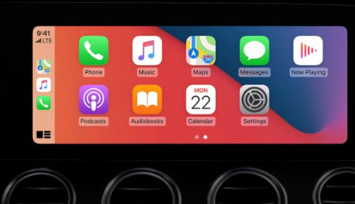 渭南apple维修网点分享如何将iPhone连接到CarPlay 