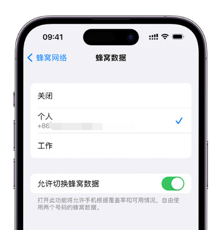 渭南苹果维修服务分享如何在iPhone上使用双卡 